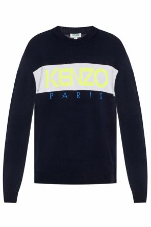 Knitted sweater with logo, zdjęcie 1 Knitted sweater with logo od Kenzo